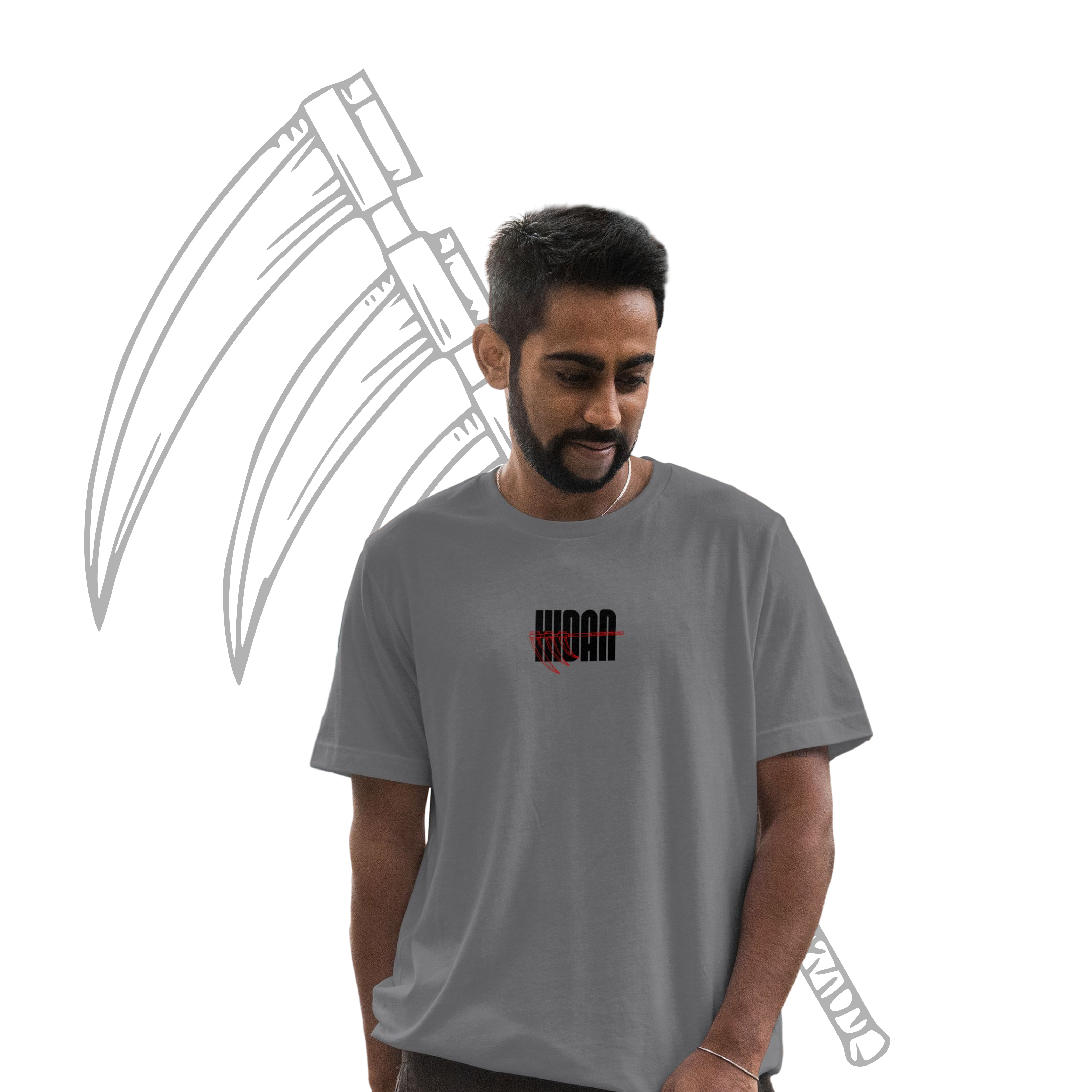 Hidan Immortal t-shirt – oversized fit with Jashin cult-style visual