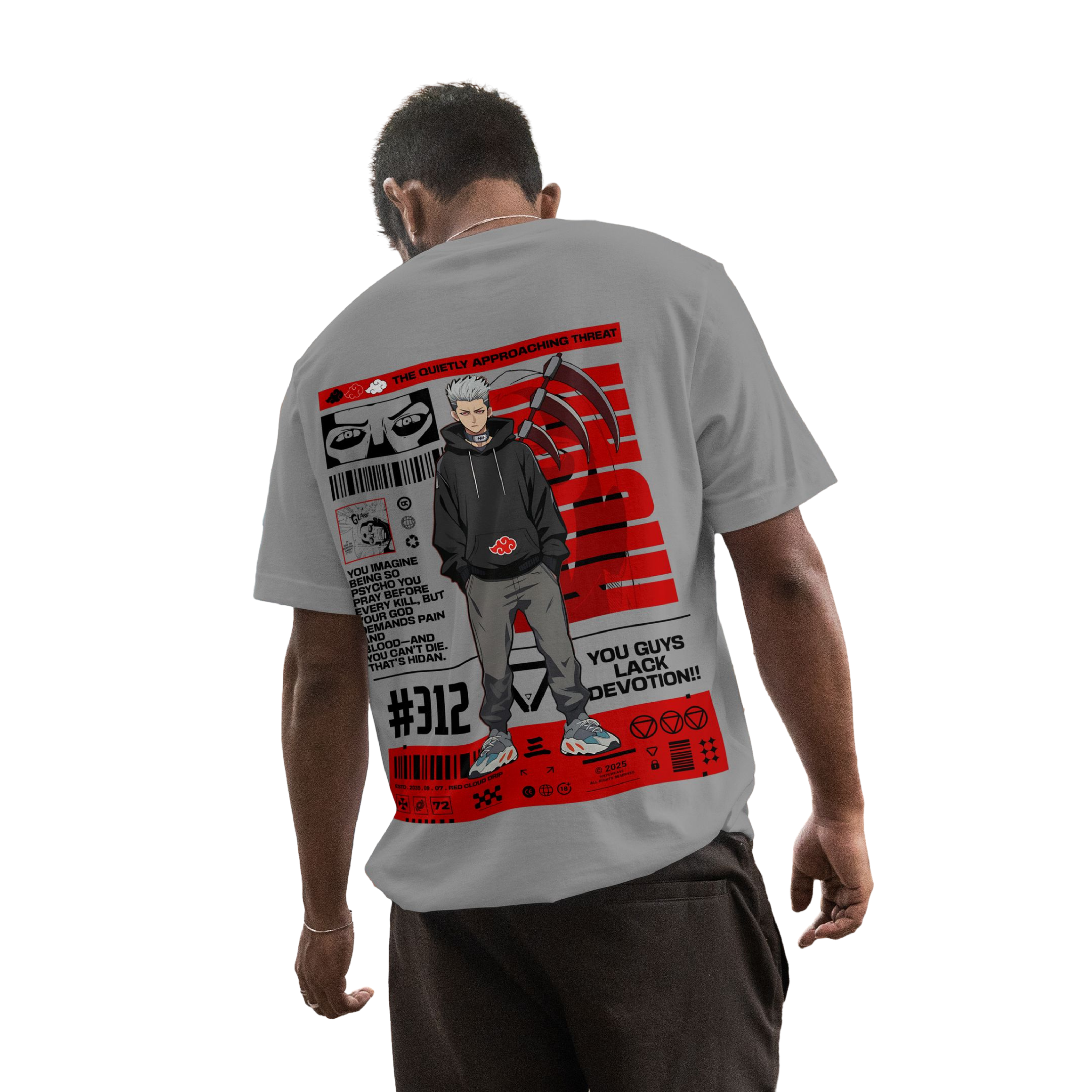 Hidan Oversized T-Shirt – The Immortal