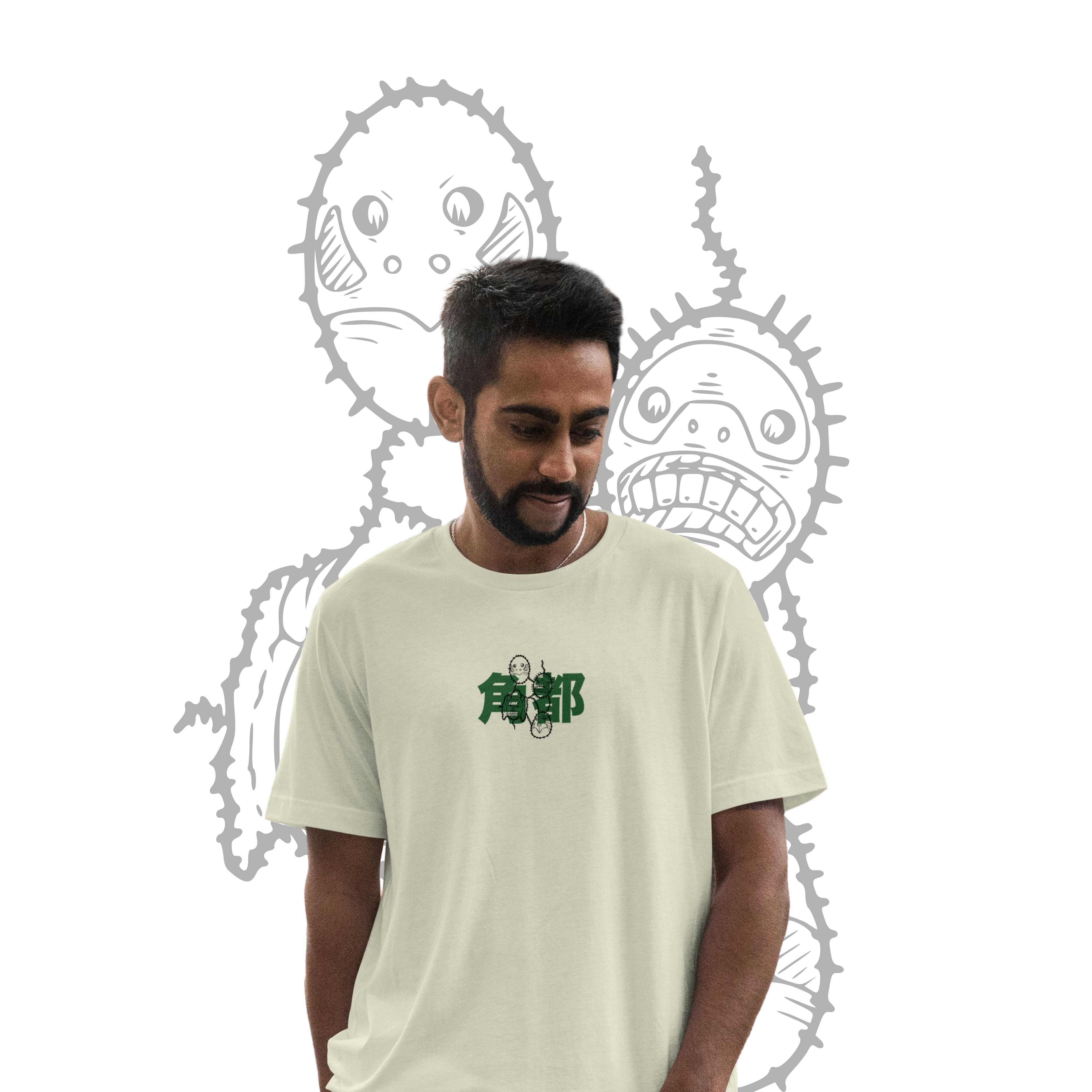 Kakuzu Collector t-shirt – oversized, stitched currency-style streetwear