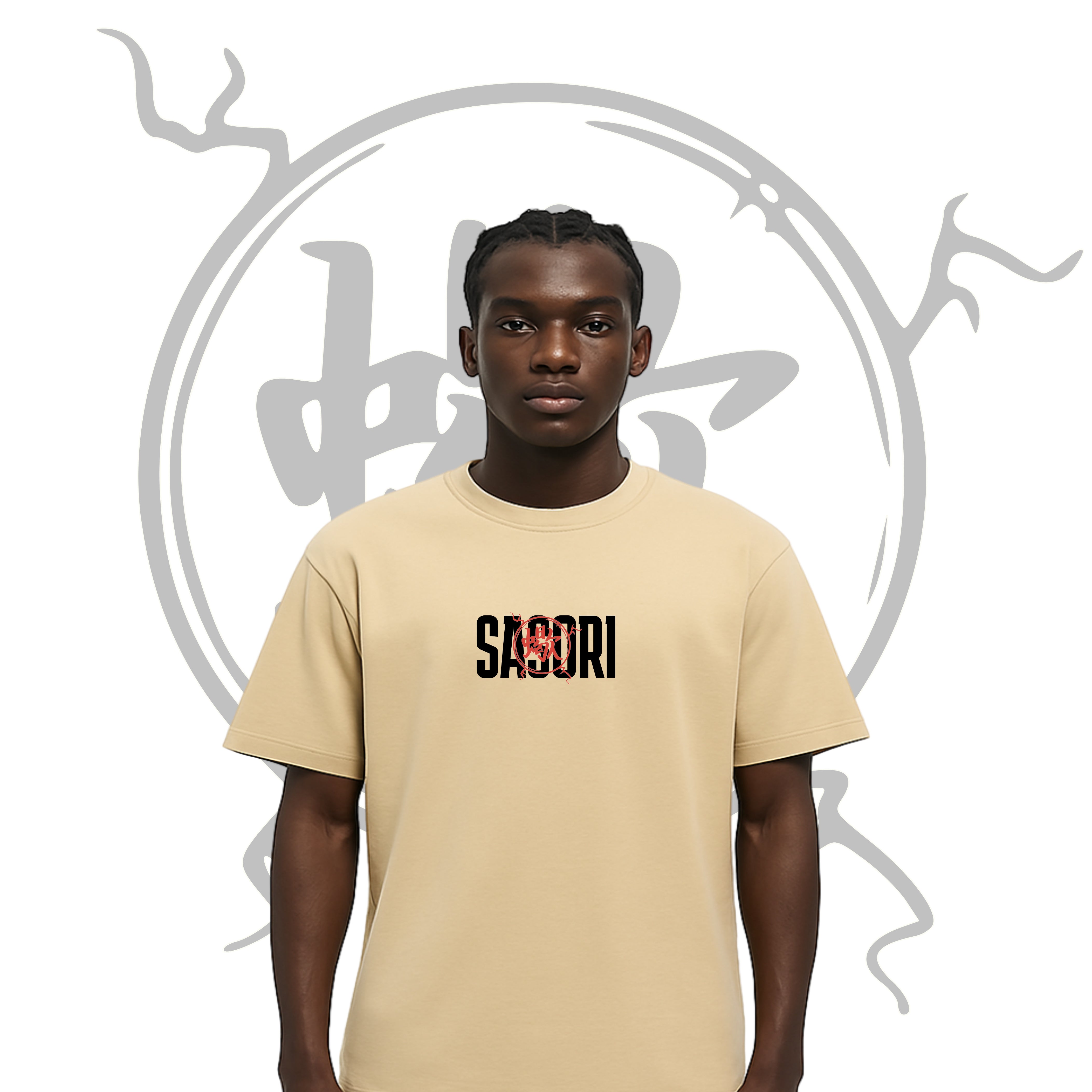 Sasori oversized anime t-shirt featuring Puppeteer design – HypeWeave Drop 0