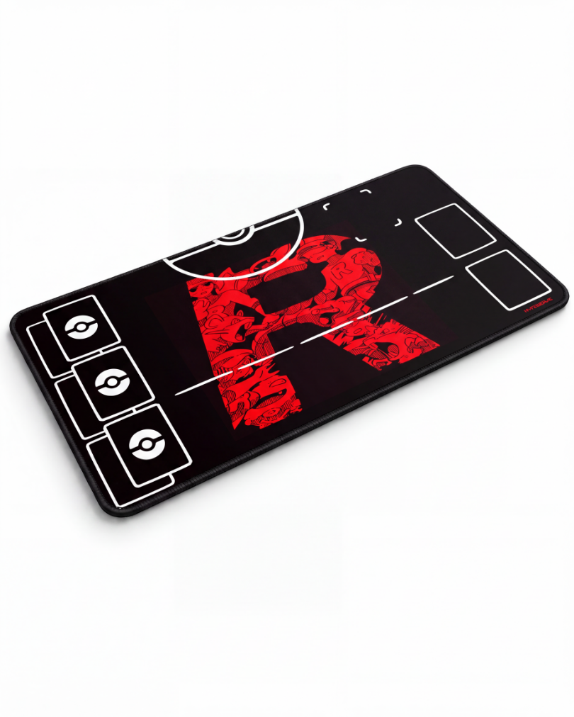 Pokémon TCG Team Rocket Playmat – 60 × 35 cm