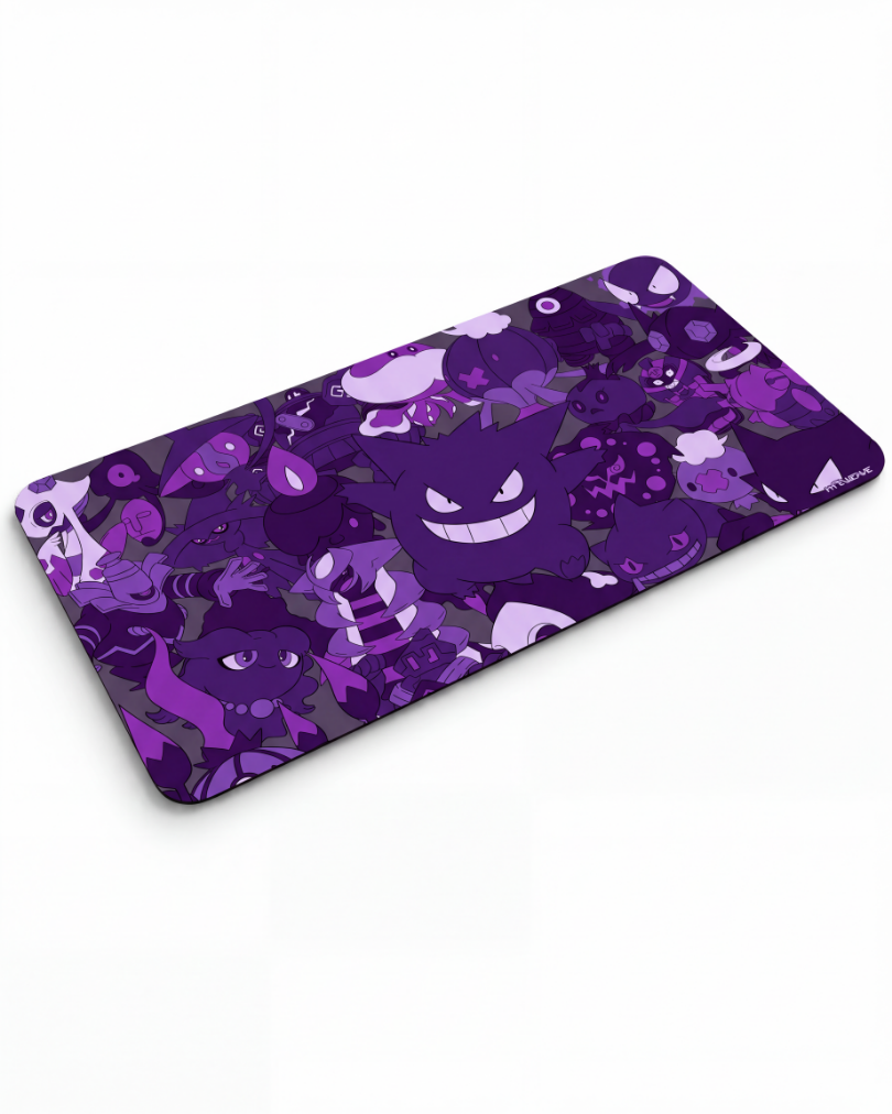 Pokémon TCG Dark Type Playmat – 60 × 35 cm