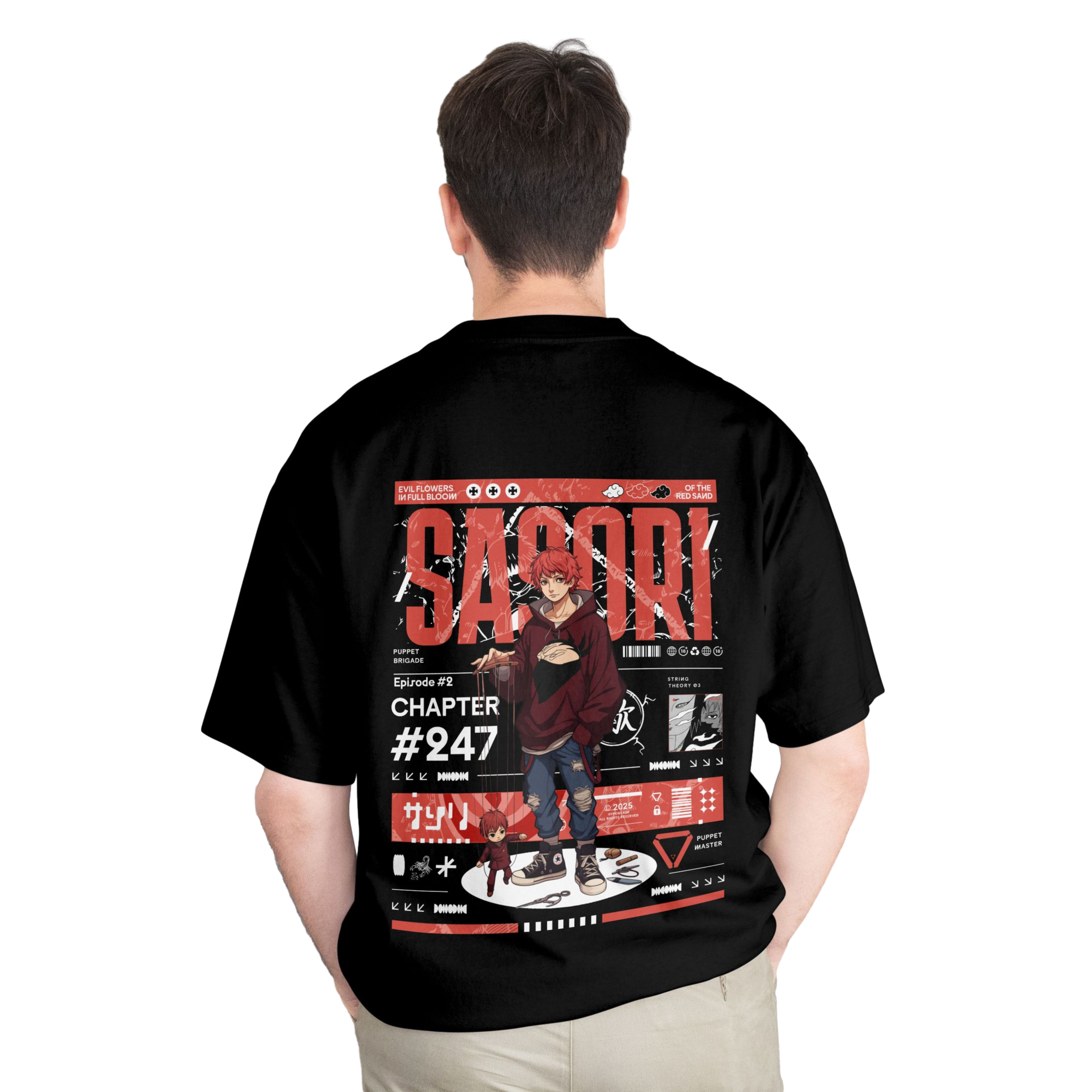 Sasori Oversized T-Shirt – The Puppeteer