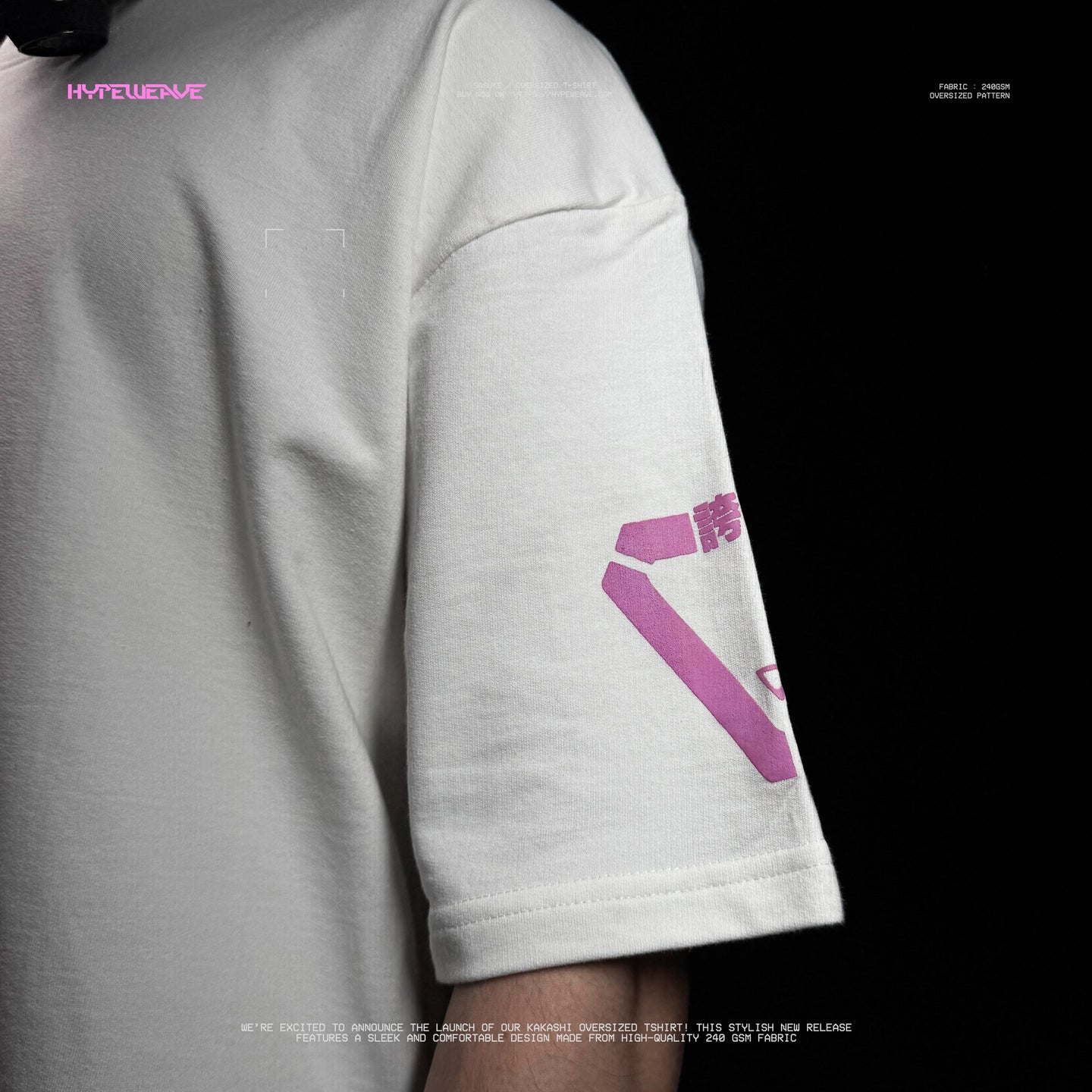Sasuke Uchiha V2 Oversized T-Shirt – 240 GSM Anime Streetwear | HypeWeave