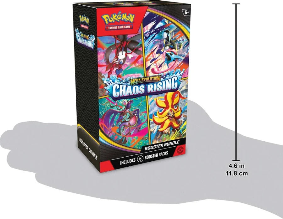 Pokemon TCG Chaos Rising - Booster Bundle (6 Packs)