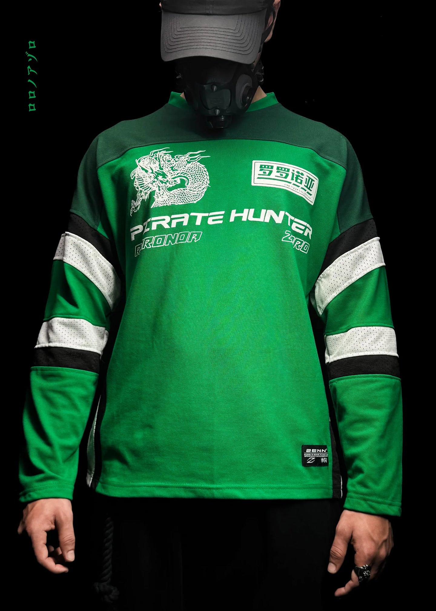 Oversized Zoro Three Swords Full Sleeve T-Shirt
