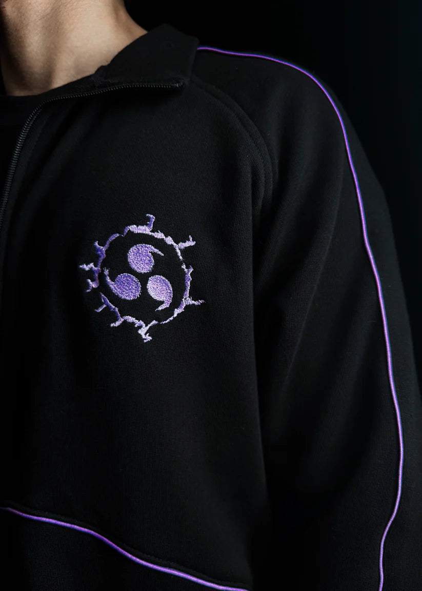 Sasuke Uchiha Heavyweight Zipper Track Jacket