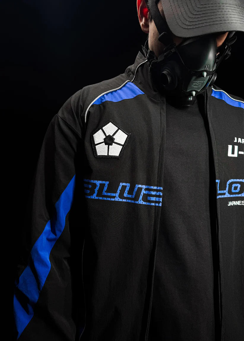 Black Bluelock Parachute Jacket