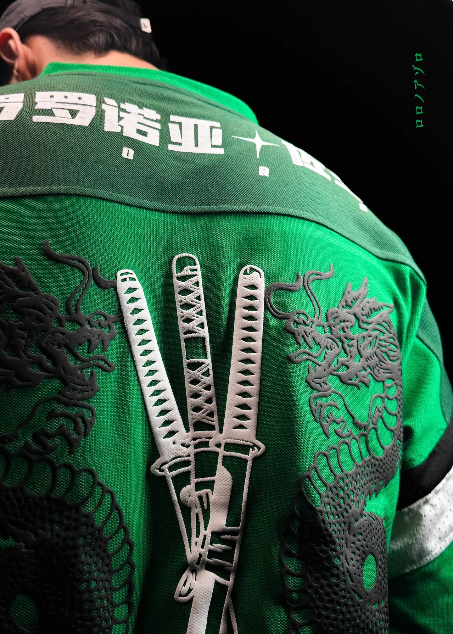 Oversized Zoro Three Swords Full Sleeve T-Shirt