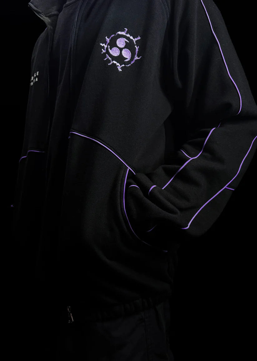 Sasuke Uchiha Heavyweight Zipper Track Jacket
