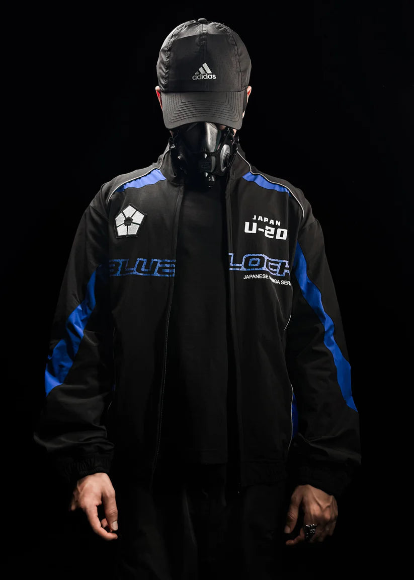 Black Bluelock Parachute Jacket